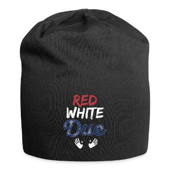 Red White Due Awesome Patriotic T-Shirt - Jersey-Beanie - Schwarz - Vorne