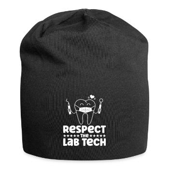 Technicien de laboratoire dentaire Technicien dentaire - Bonnet en jersey - noir - Devant
