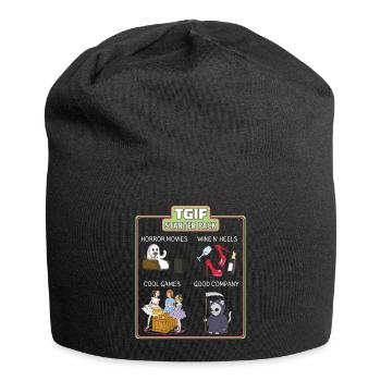 Pack de démarrage Tgif Terror amusant - Bonnet en jersey - noir - Devant