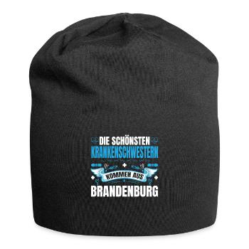 Die Schönsten Krankenschwestern Kommen Aus - Jersey-Beanie - Schwarz - Vorne