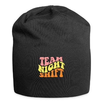 Night Shift Team Bunt - Jersey Beanie - black - Front