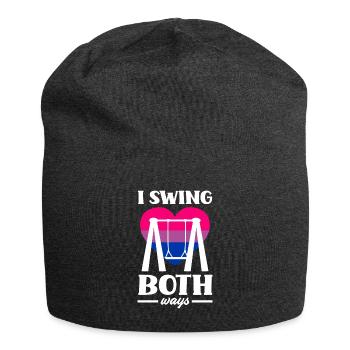 Bisexuel LGBTQ+ Bi LGBTQ - Bonnet en jersey - charbon - Devant