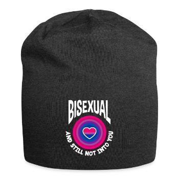 Bisexuel LGBTQ+ Bi LGBTQ - Bonnet en jersey - charbon - Devant