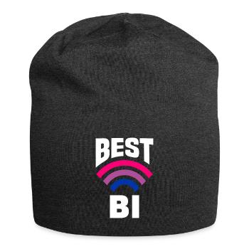 Bisexuel LGBTQ+ Bi LGBTQ - Bonnet en jersey - charbon - Devant