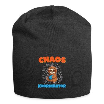 Chaos Koordinator Erzieher Kindergarten Erzieherin - Jersey-Beanie - Anthrazit - Vorne