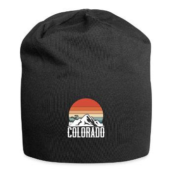 Colorado - Jersey-Beanie - Schwarz - Vorne