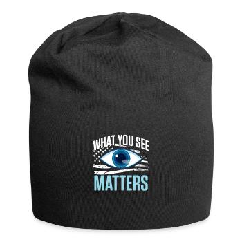 Ophthalmologist Optometrist Ophthalmologist - Jersey Beanie - black - Front
