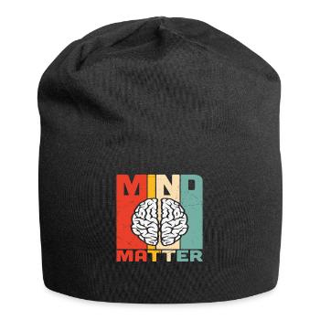 Mind Matter - Jersey Beanie - black - Front