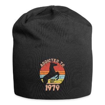 Anniversaire Équitation Mai 1979 - Bonnet en jersey - noir - Devant