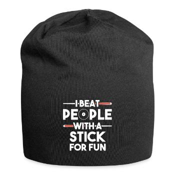 Snooker Pool Billiards - Jersey Beanie - black - Front