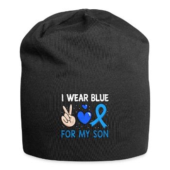 In November Blue For Son Diabetes Awareness - Jersey-Beanie - Schwarz - Vorne