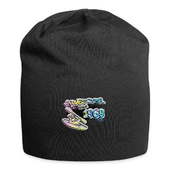 Awesome since 1969. Kayaker, kayaker. Graffiti - Jersey Beanie - black - Front