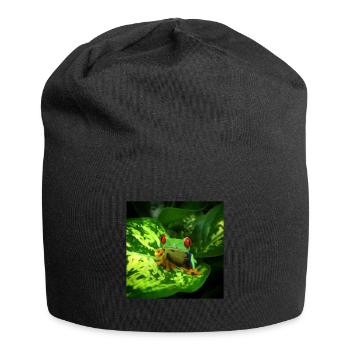 Red Eyed Tree Frog Owner Exotic Pet Wildlife - Bonnet en jersey - noir - Devant