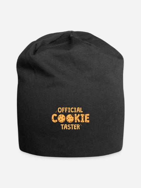 Cookie Taster Cookies Kekse Süßigkeit - Jersey-Beanie - Schwarz