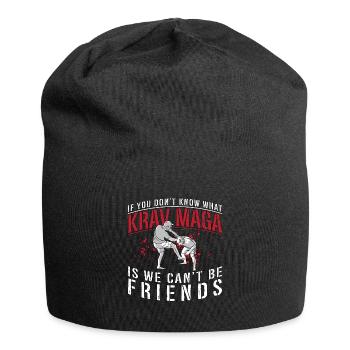 Krav Maga If You Don't Know Defense Combat Fighter - Jersey Beanie - black - Front
