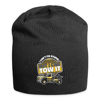 Tow Truck Truck Tow Truck - Jersey Beanie - black - Front