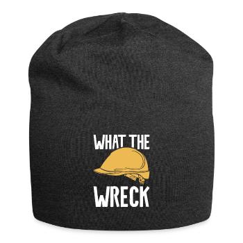 What The Wreck Home Improvement Handyman - Jersey-Beanie - Anthrazit - Vorne