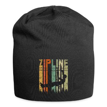 Tyrolienne vintage rétro - Bonnet en jersey - noir - Devant