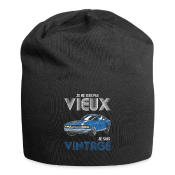 I'm Not Old I'm Classic Funny Car Graphic ffrensh - Jersey Beanie - black - Front