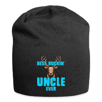 Best Buckin Uncle Ever Bester Onkel - Jersey Beanie - black - Front