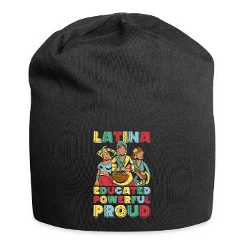 Latina Proud Month of Hispanic Heritage Gift - Bonnet en jersey - noir - Devant