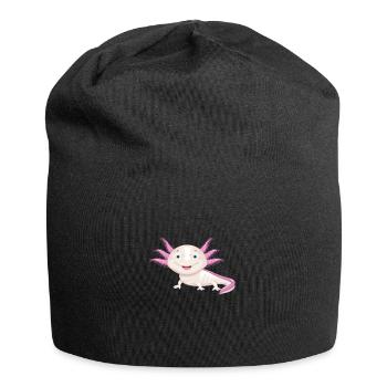 Cute Axolotl - Not only for Mexicans Adorable Cute - Jersey Beanie - black - Front