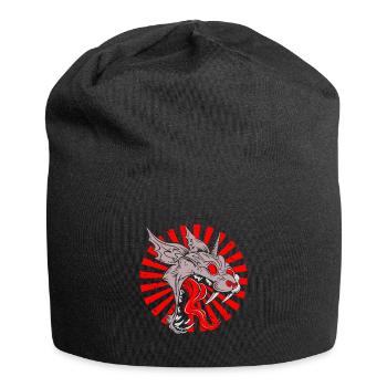 Awesome Retro Beast From The Crypt Halloween - Jersey-Beanie - Schwarz - Vorne