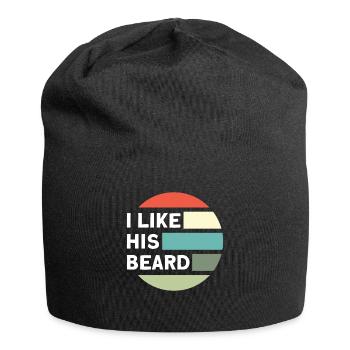 Barbes Dire Barbe Drôle Barbe Cadeau Barbe - Bonnet en jersey - noir - Devant