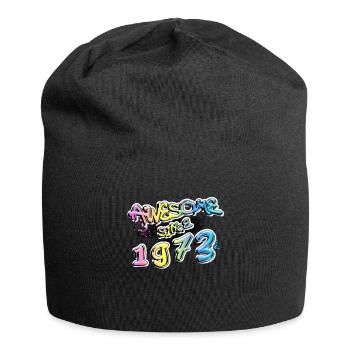Génial depuis 1973 Graffiti Motif - Bonnet en jersey - noir - Devant
