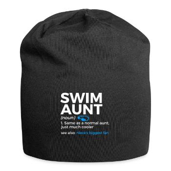 Nageur Nageant Dicton - Bonnet en jersey - noir - Devant