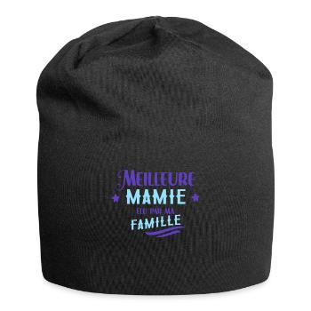 Meilleure Mamie Idée Cadeau Fête Des Grands-Mères - Bonnet en jersey - noir - Devant