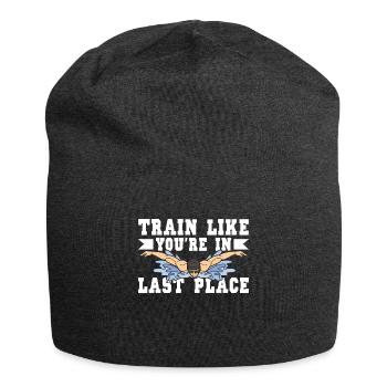 Schimmer Schwimmen Train Like You're In Last Place - Jersey-Beanie - Anthrazit - Vorne