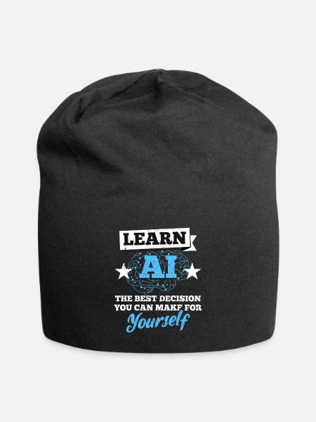 Engineers Software Developer Computer Geeks - Jersey Beanie - black