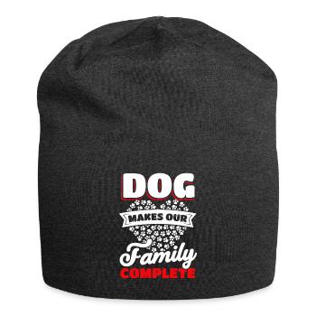 Famille Propriétaire d’animaux de compagnie chiot Dog Lovers - Bonnet en jersey - charbon - Devant