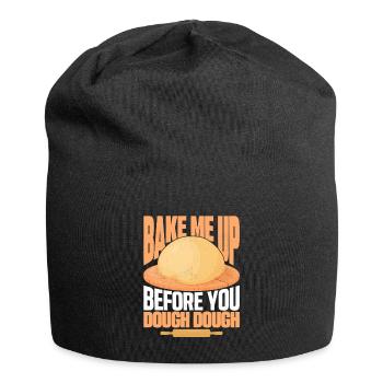 Bake Me Up Before You Dough Dough Cookie Pastry B - Jersey Beanie - black - Front