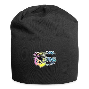 Awesome since 1986. Wakeboard Lifestyle - Jersey Beanie - black - Front