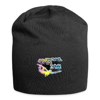 Génial depuis 2011. Style de vie Wakeboard - Bonnet en jersey - noir - Devant