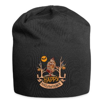 Happy Hello Viennese Mummy Costume Funny Viennese - Jersey Beanie - black - Front