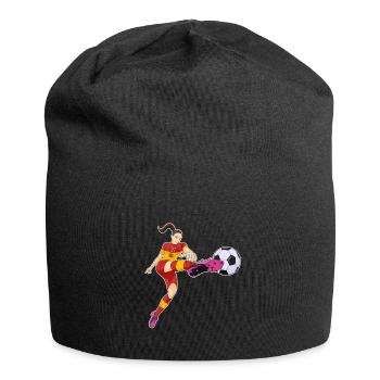 Spanish National Soccer Team I Football Spain - Jersey-Beanie - Schwarz - Vorne