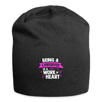 Soignant Infirmier soignant - Bonnet en jersey - noir - Devant