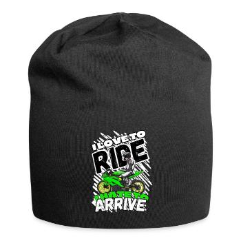 Moto Lifestyle / Moto / Moto motard - Bonnet en jersey - noir - Devant