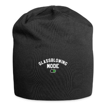 Glassblowing Fashion Glass Hobby Glassblower - Jersey Beanie - black - Front