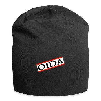 Oida Bavarian dialect Bavaria Vienna Austria - Jersey Beanie - black - Front