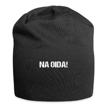 Na Oida Bayrischer Dialekt Bayern Wien Österreich - Jersey-Beanie - Schwarz - Vorne