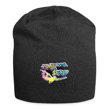 Awesome since 1987. Wakeboard Lifestyle - Jersey-Beanie - Anthrazit - Vorne