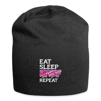 Hip Hop Rap Music Rapper Hiphop Gift - Bonnet en jersey - noir - Devant