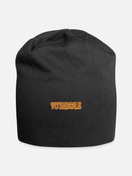 Hip Hop - Jersey-Beanie - Schwarz
