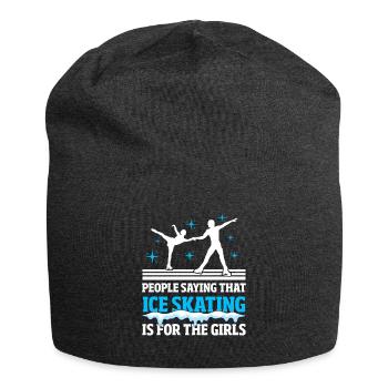 Speed skating - Jersey Beanie - charcoal grey - Front
