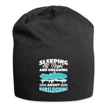Bob Sledge - Jersey Beanie - black - Front