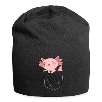 Easily distracted by axolotl shirt pocket are - Jersey Beanie - black - Front